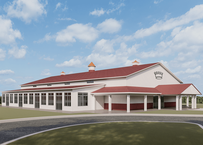 Rendering of the Pole Barn